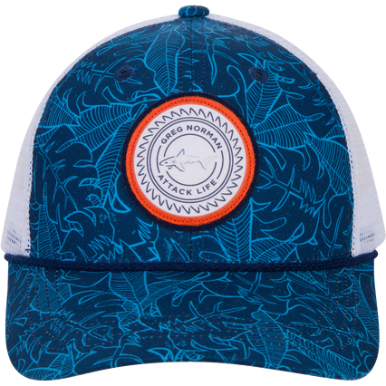 TROPICAL BLUE/WHITE